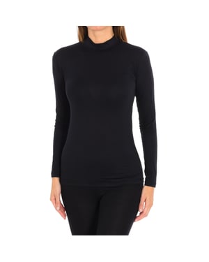 Women's Long Sleeve Bamboo Undershirt Q712