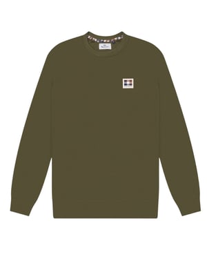 Aquascutum Active Patch Crewneck Armégrön