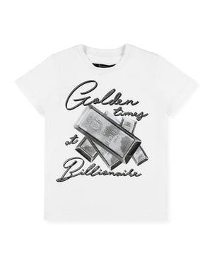 T-shirt med rund halsringning