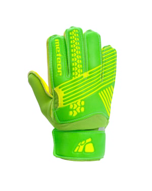 Meteor Unisex volwassen keepershandschoenen (Groen/Geel)