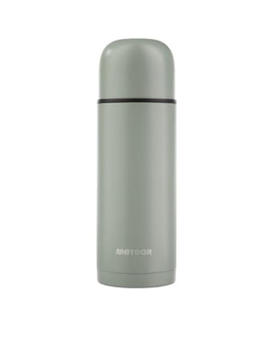 Meteor Logo 1000ml thermische veldfles (Groen)
