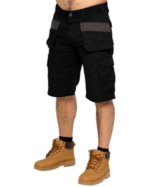 Kruze By Enzo | Heren Utility Cargo Werk Shorts
