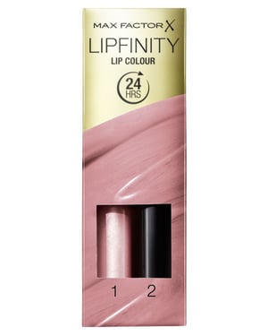 Max Factor Lipfinity Lipstick Two Step New In Box - 350 Essential Brown