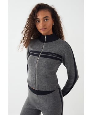 DSGN Studio Fitted Zip Through Sweatshirt
