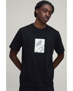 Regular Floral Chest Print T-Shirt