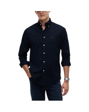TOMMY HILFIGER Mens Shirts Regular Fit Oxford Long Sleeve Casual Cotton Formal