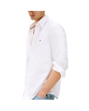 TOMMY HILFIGER Mens Shirts Regular Fit Oxford Long Sleeve Casual Cotton Formal