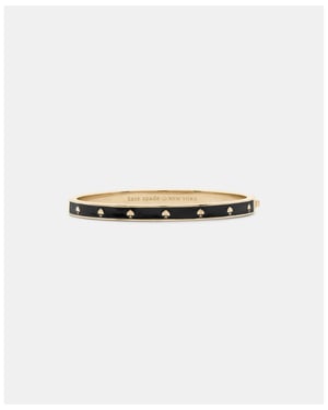 Spot The Spade Enamel Hinged Bangle