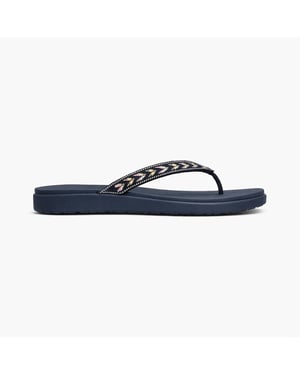Skechers Meditation Luxe - Classic Rom Womens Toe-post Sandals Navy/multi