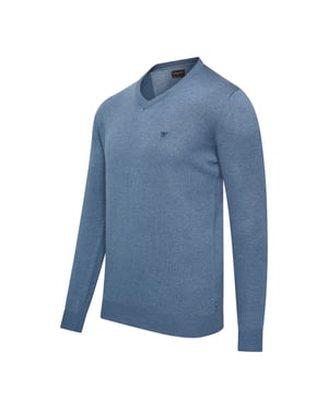 Cappuccino Italia Trui Salerno Pullover Blauw