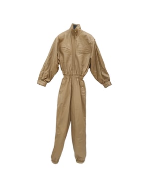 Zimmermann spionageoverall in beige leer