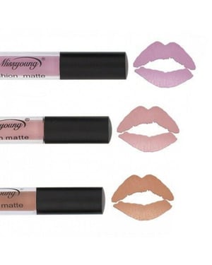 Six Piece Nude Matte Liquid Lipstick Set Waterproof And Long Lasting Highly Pigmented Lip Gloss Cosmetic Beauty Collection For Everyday Wear In Multicolour