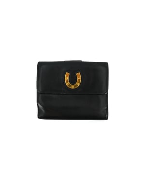 Gucci Vintage Läderplånbok Hästsko