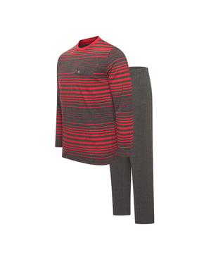 Cappuccino Italia Pyjama Siena Pyjama Rood