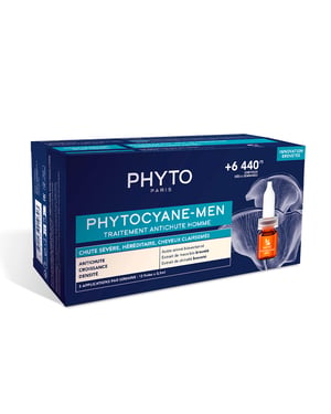 Phytocyane-men Tratamiento Anticaída Hombre 12 X 3,5 ml