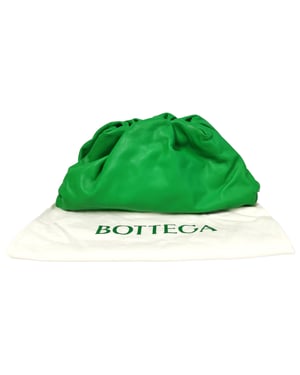 Bottega Veneta The Pouch Clutch Green