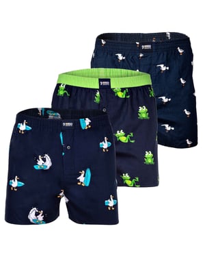 Happy Shorts Geweven Boxershorts