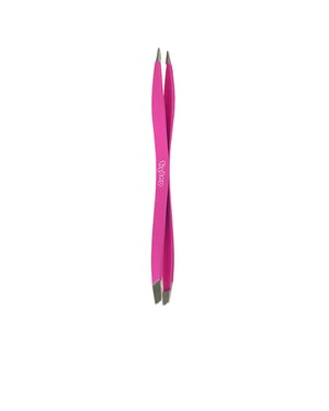 Duply Pinza Depilar De Doble Punta Fina/oblicua #fucsia