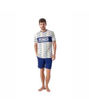 Heren Zomer Korte Pyjama's MU9