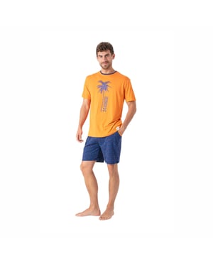Heren Zomer Korte Pyjama's MU9