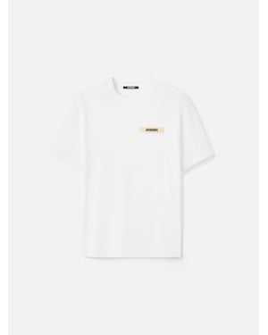 Jacquemus Men's Gros Grain T-Shirt White