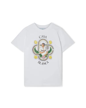 Casablanca Men's Le Joueur T-Shirt White