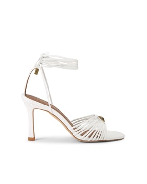 Kurt Geiger London Leather Multi Strap Tie Sandal Sandals