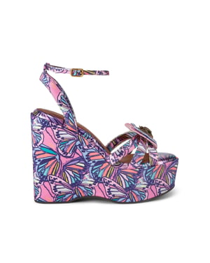 Kurt Geiger London Butterfly Wedge Heels