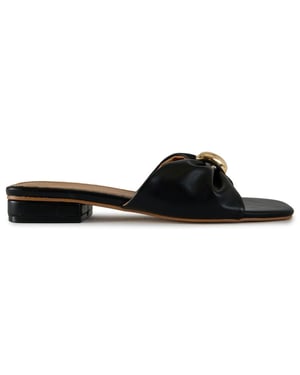 V.gan February Trim Slide Sandals