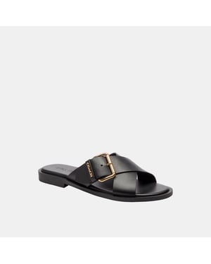 Crisscross Buckle Sandal