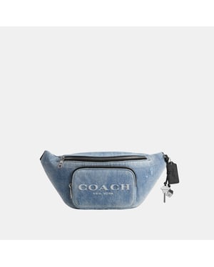 Travis Belt Bag 35 In Loved Denim With Charms