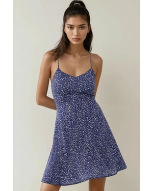 Bloemenpatroon Mini Jurk