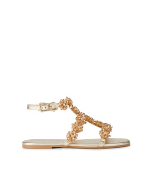 Carvela Leather Organza Sandal Sandals