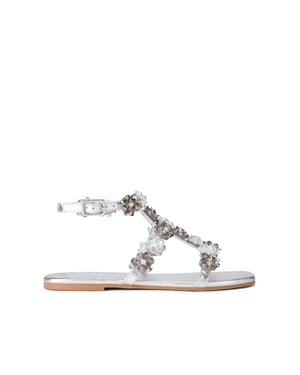 Carvela Leather Organza Sandal Sandals