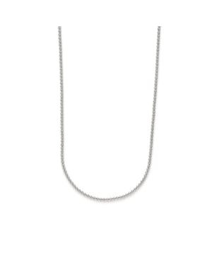 Luxenter Ketting met rhodiumafwerking