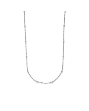 Luxenter Ketting met rhodiumafwerking