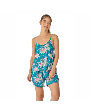 Kvinnors Sommar Kort Pyjamas med Tunnade Remmar JJB25