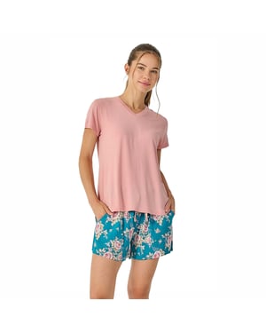 Kvinnors Sommar T-shirt Pyjamas JJB35