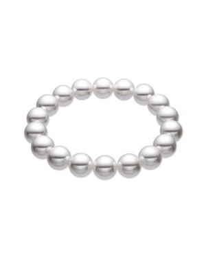 Luxenter Armband met witte parel en 18-karaats goudkleurige afwerking - Anrae