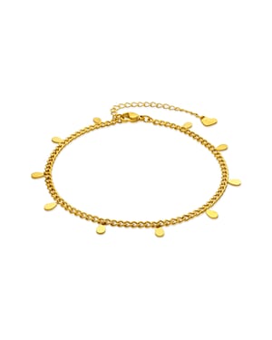 Luxenter armband afgewerkt in 18 karaats geel goud - Hadras