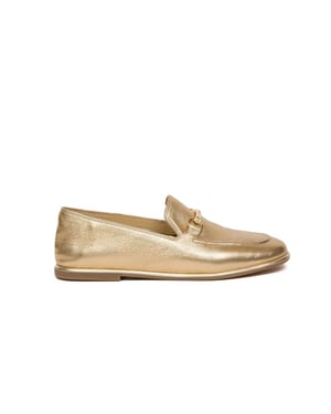 Michael Kors Loafers Ljusguld