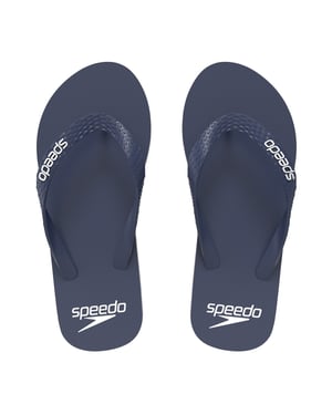 Speedo Teenslippers Heren Logo (Marine)