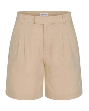 U.S. Polo Assn. dames linnen shorts van linnen-katoenmix