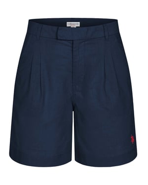 U.S. Polo Assn. dames linnen shorts van linnen-katoenmix