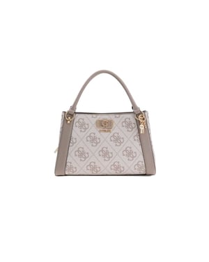 Guess Schoudertas Donker Taupe Logo