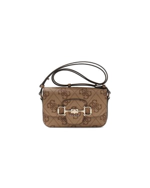 Guess Schoudertas Latte Logo