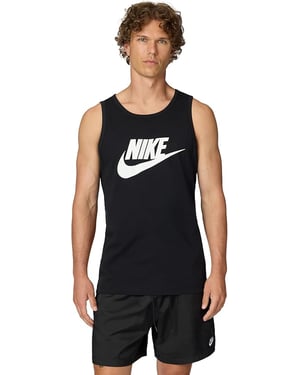 Nike Air Mens Athletic Black Vest Tank Top