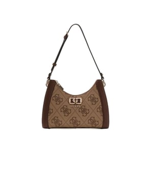 Guess Axelväska Latte Logo/Brun