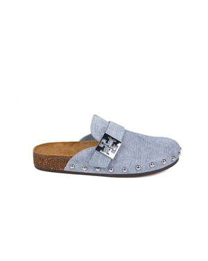 Tory Burch Sandaler Blå Moln / Silver