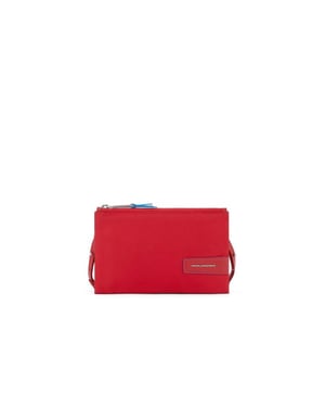 Piquadro Clutch Röd